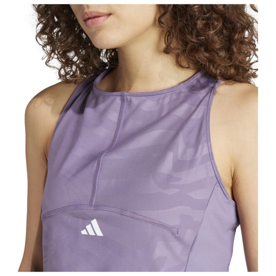 Adidas Γυναικεία αμάνικη μπλούζα Techfit Printed Crop Tank Top Adidas Γυναικεία αμάνικη μπλούζα Techfit Printed Crop Tank Top